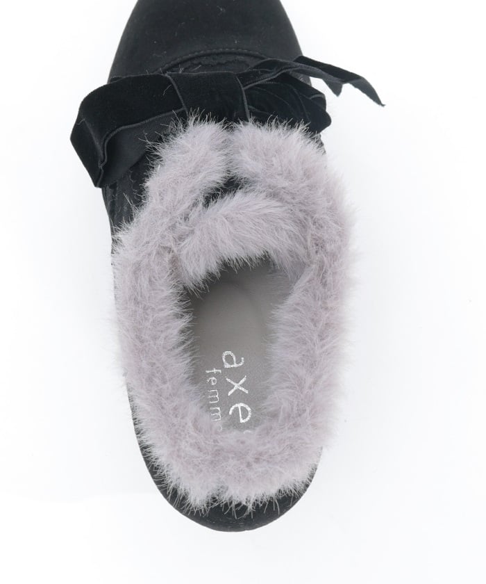 Embroidery Color Scheme Fur Bootie