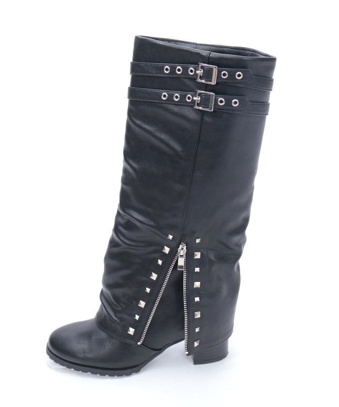 Cover Long Boots with Studs