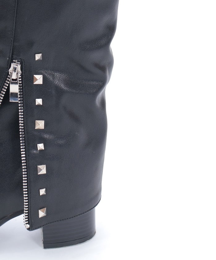 Cover Long Boots with Studs