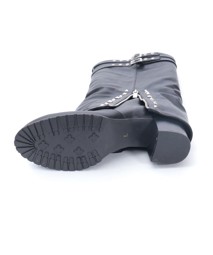 Cover Long Boots with Studs