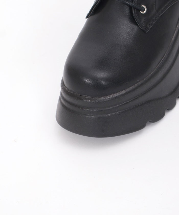 Chinese Button Lug Sole Boots