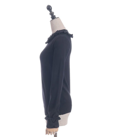 Triple Ribbon Knit Pullover