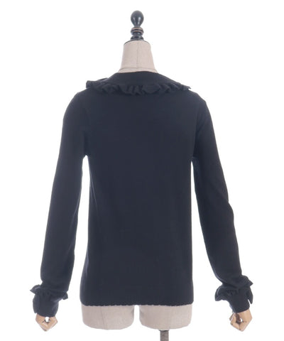 Triple Ribbon Knit Pullover