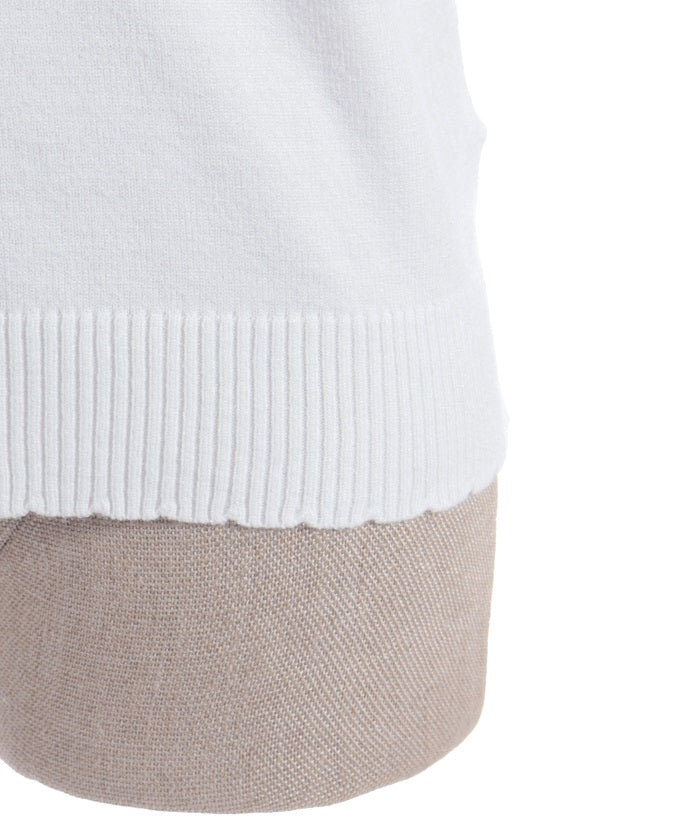 Triple Ribbon Knit Pullover