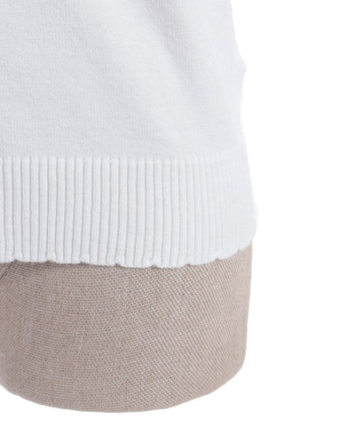 Triple Ribbon Knit Pullover