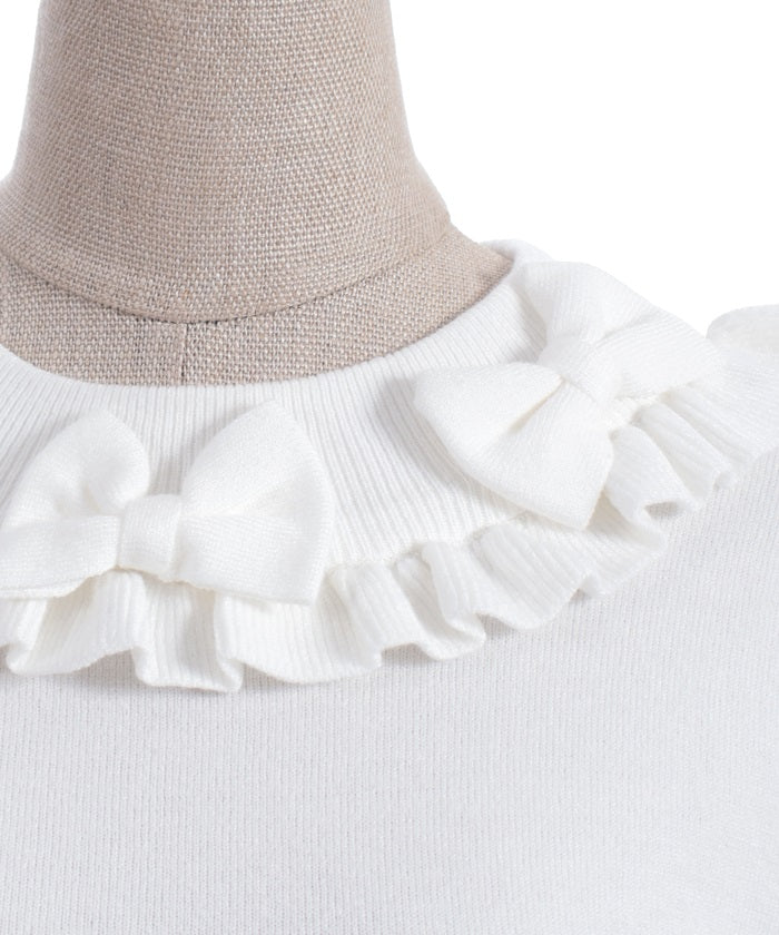 Triple Ribbon Knit Pullover