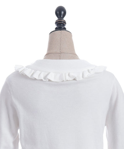 Triple Ribbon Knit Pullover