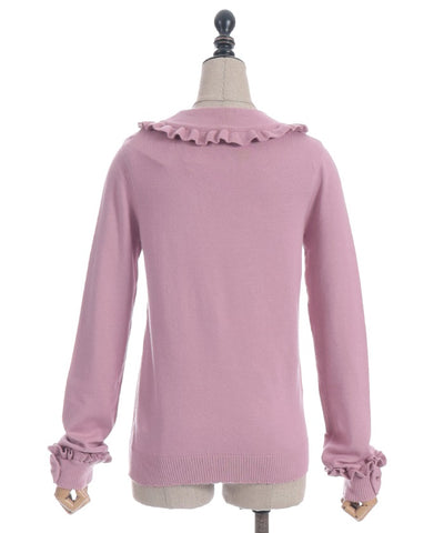 Triple Ribbon Knit Pullover