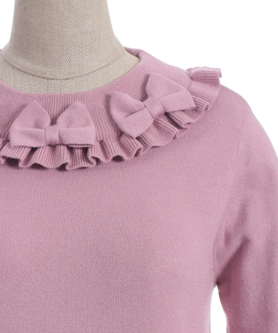 Triple Ribbon Knit Pullover