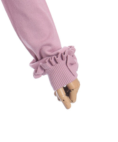 Triple Ribbon Knit Pullover