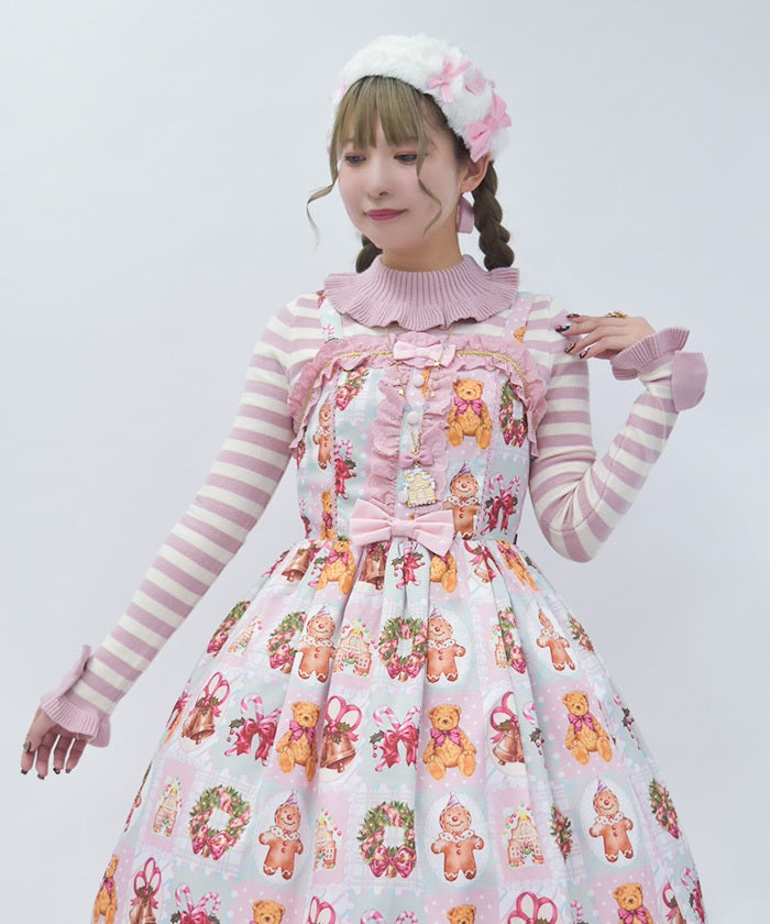 Striped Knit Pullover