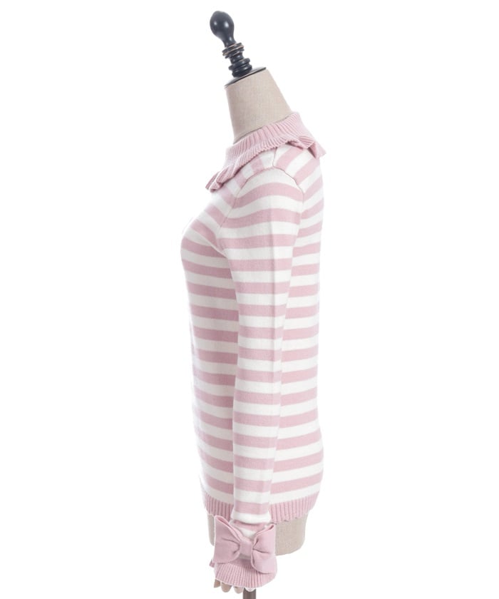 Striped Knit Pullover