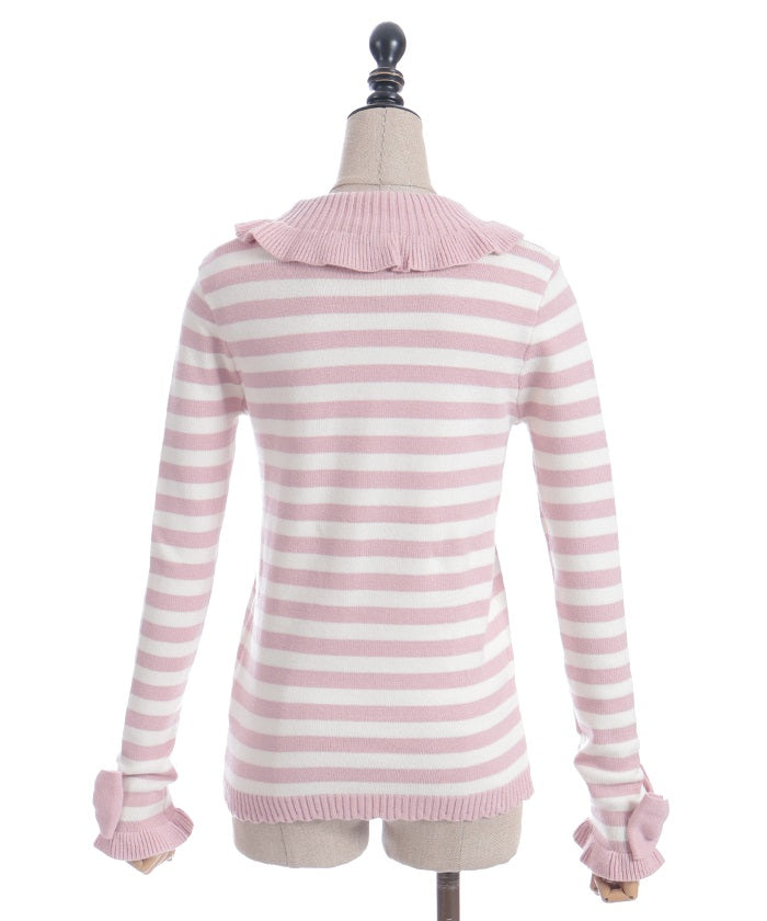 Striped Knit Pullover