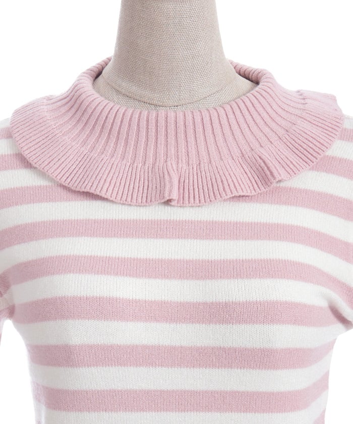 Striped Knit Pullover