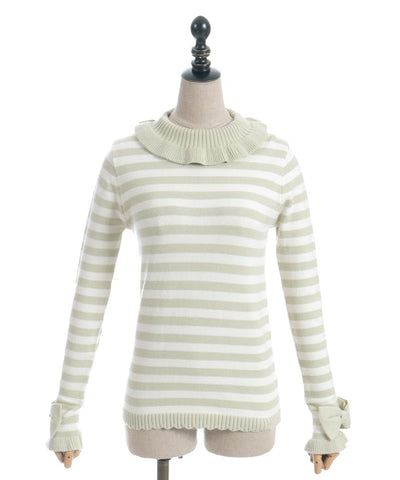 Striped Knit Pullover