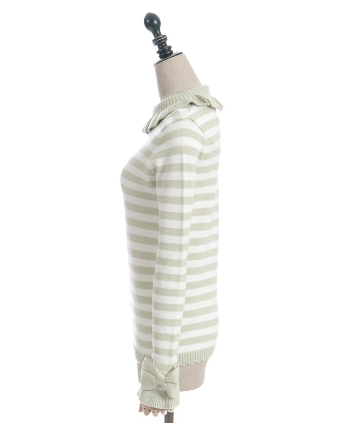 Striped Knit Pullover