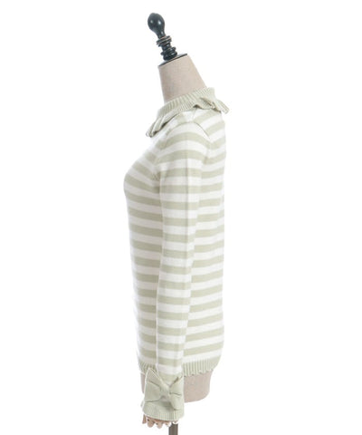 Striped Knit Pullover