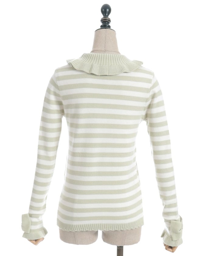 Striped Knit Pullover