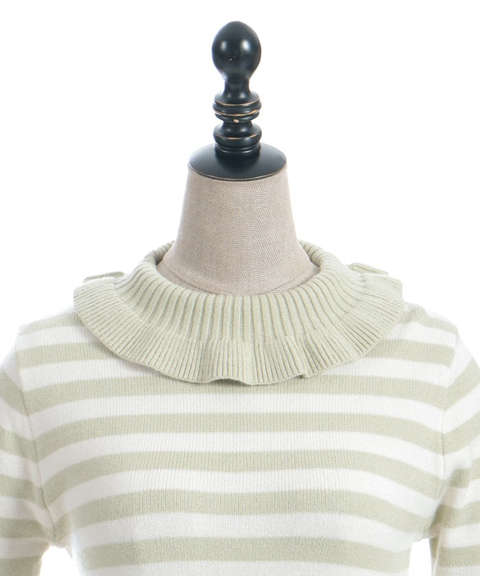 Striped Knit Pullover