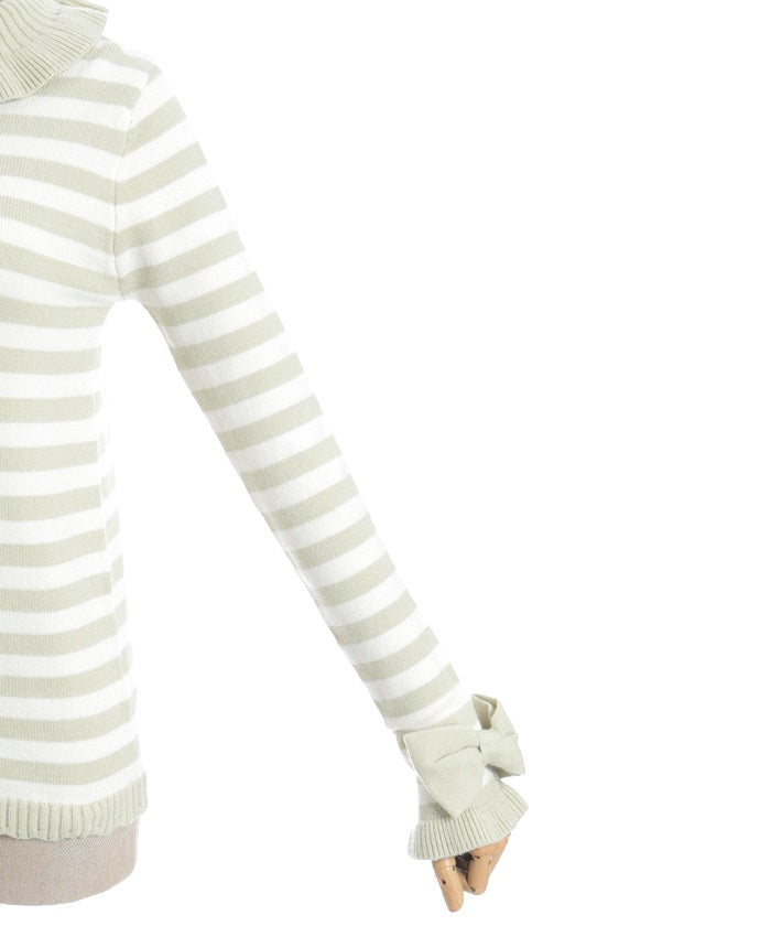 Striped Knit Pullover