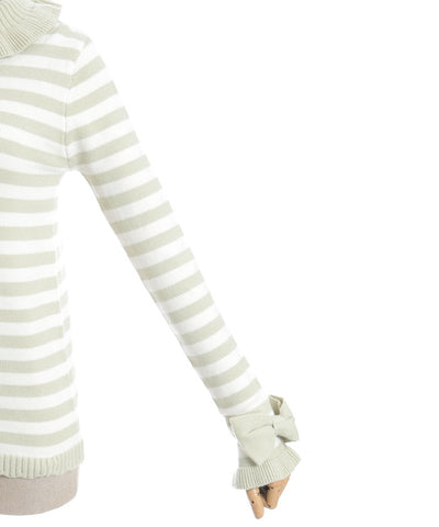 Striped Knit Pullover