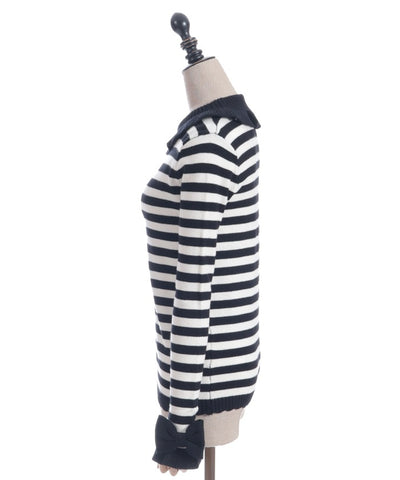 Striped Knit Pullover