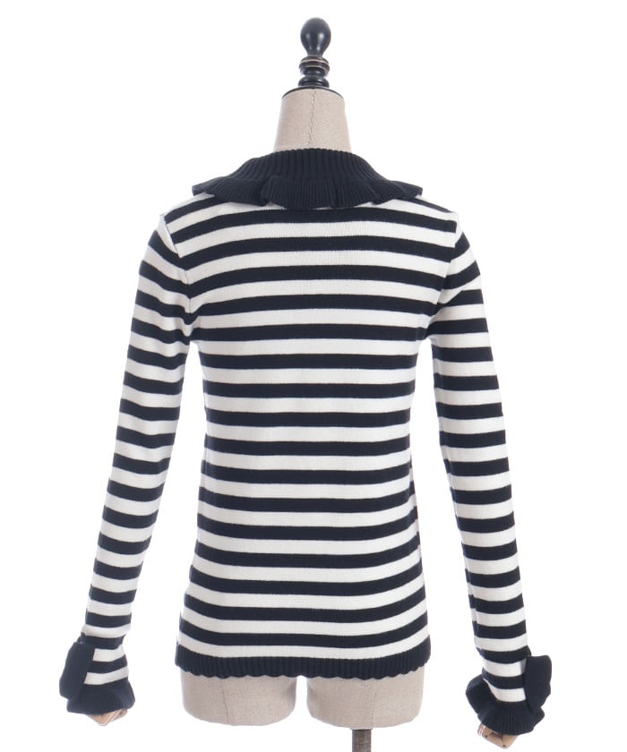Striped Knit Pullover