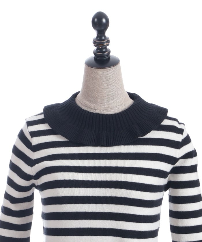 Striped Knit Pullover