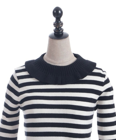 Striped Knit Pullover