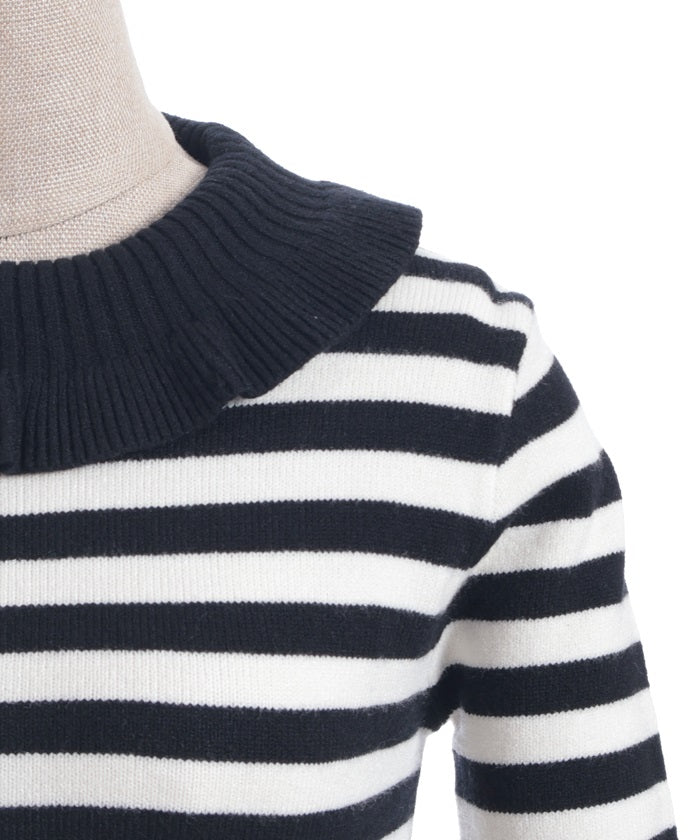 Striped Knit Pullover