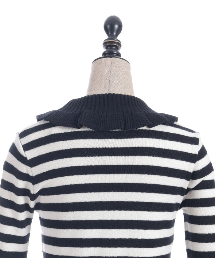 Striped Knit Pullover