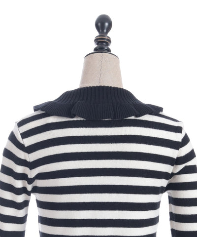 Striped Knit Pullover