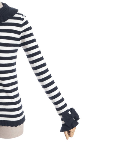 Striped Knit Pullover