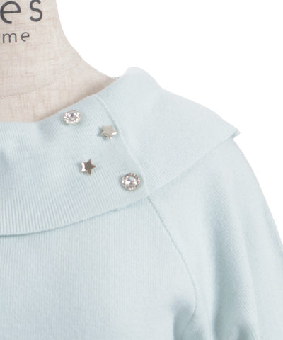 Asterism Embroidery Knit Pullover