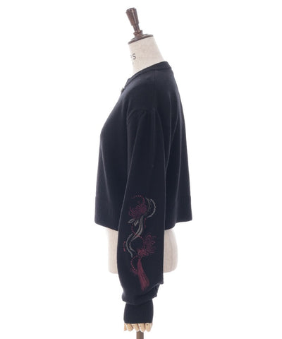 Tassel Embroidery Chinese Style Cardigan