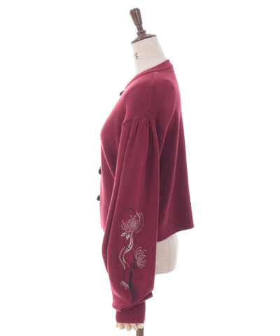 Tassel Embroidery Chinese Style Cardigan