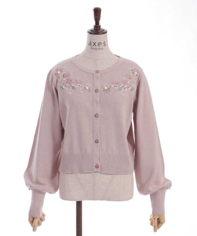 Flower Garden Embroidery Cardigan