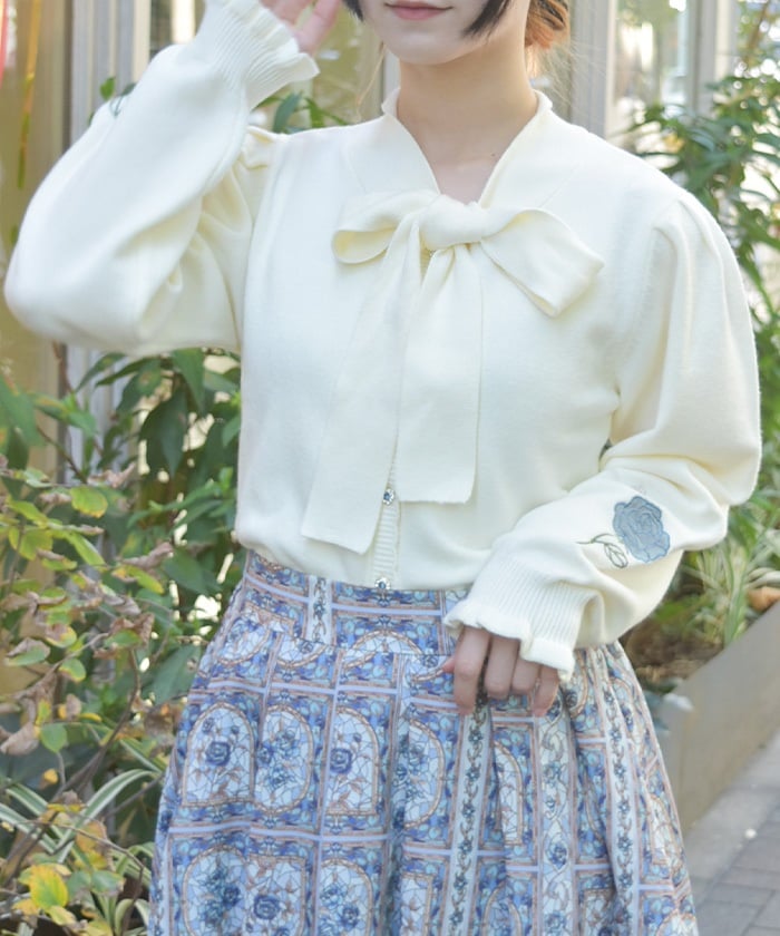 Rose Stained Glass Cardigan