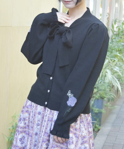 Rose Stained Glass Cardigan