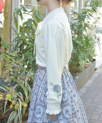 Rose Stained Glass Cardigan