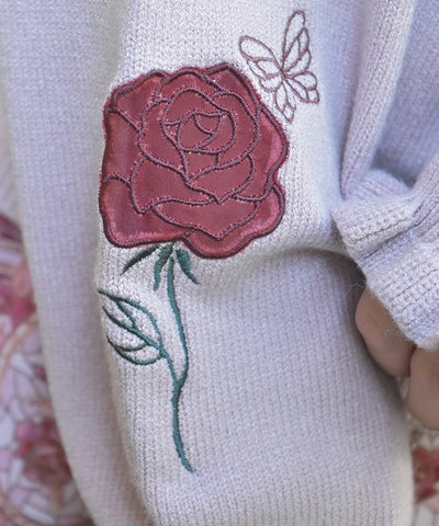 Rose Stained Glass Cardigan