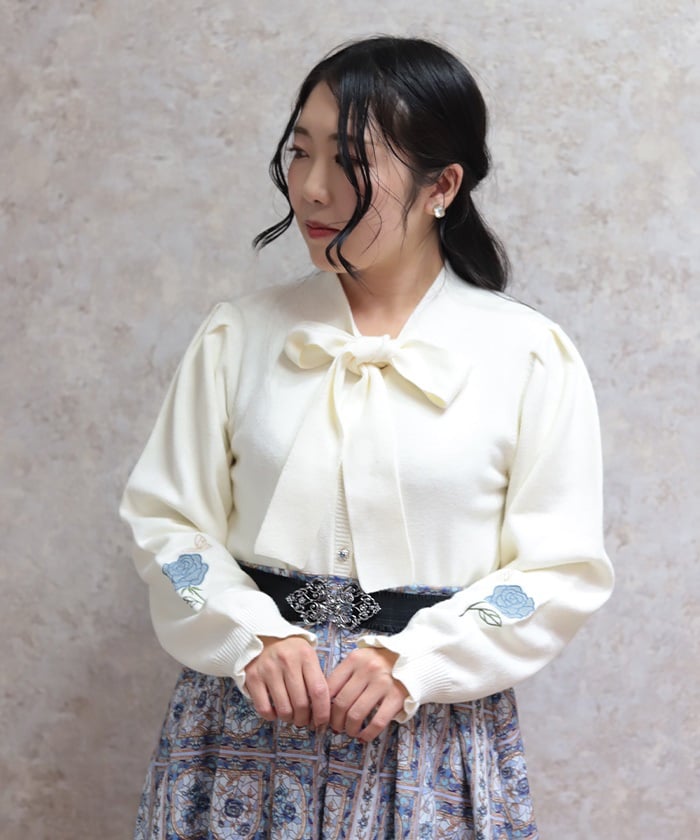 Rose Stained Glass Cardigan