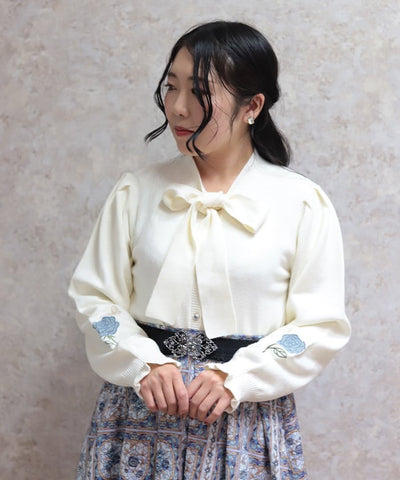 Rose Stained Glass Cardigan