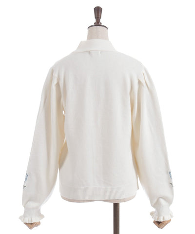 Rose Stained Glass Cardigan