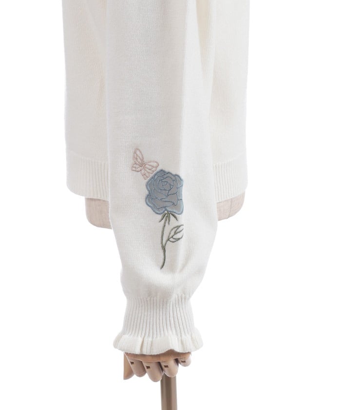 Rose Stained Glass Cardigan