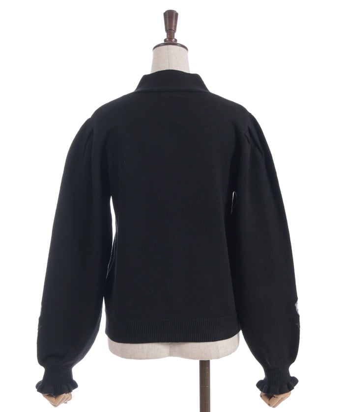 Rose Stained Glass Cardigan