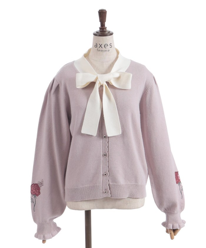 Rose Stained Glass Cardigan