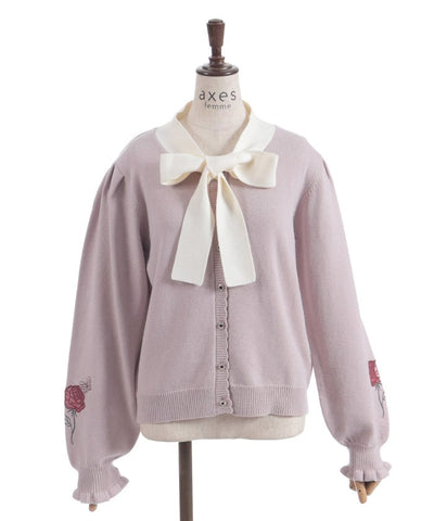 Rose Stained Glass Cardigan