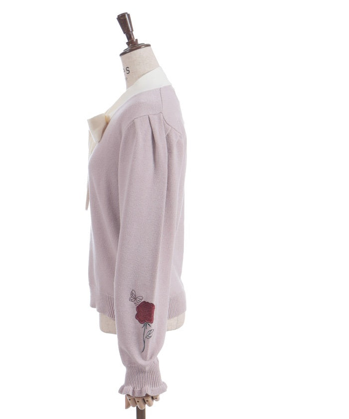 Rose Stained Glass Cardigan