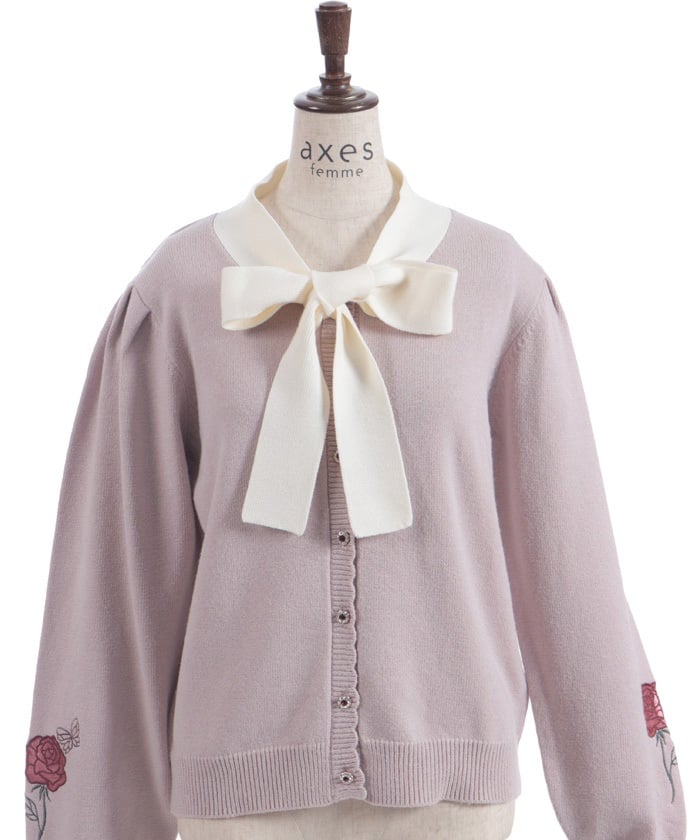 Rose Stained Glass Cardigan